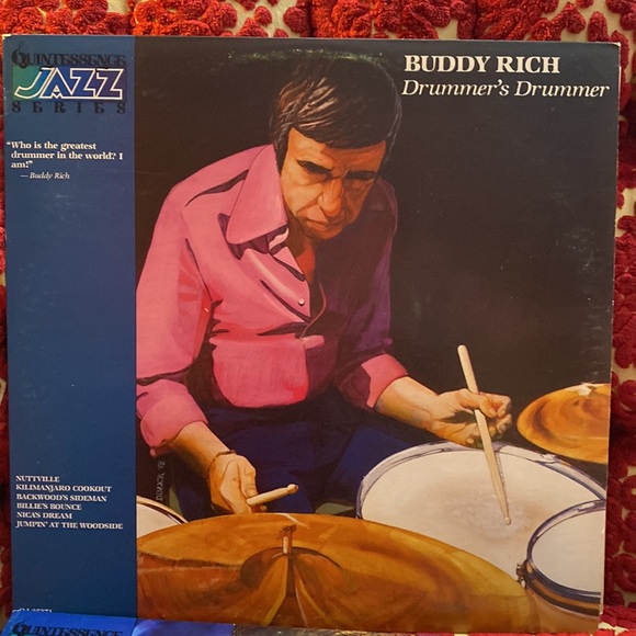 Buddy Rich albums Mr. Drums and Drummers Drummer on vinyl - Picture 2 of 5